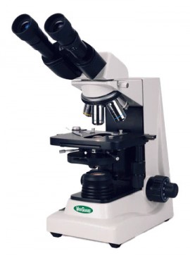 VEE GEE 1420BR Binocular Compound Microscope with 4x 10x 40x 100x achromatic, brightfield-
