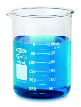 VEE GEE 20229-50 Glass Beaker, 50 mL-