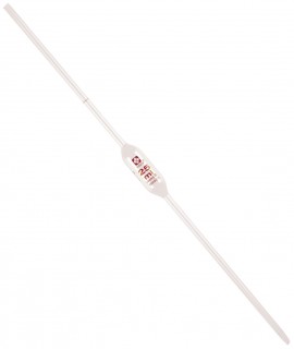VEE GEE 2040-1-1.9MM SIBATA Pipette volum&amp;eacute;trique r&amp;eacute;utilisable &amp;agrave; embout large, 1 mL-