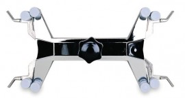 VEE GEE 3021 White Double Buret Clamp-