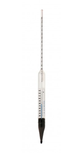 VEE GEE 6601TS-13 Brix Hydrometer with therometer, &amp;deg;C, -5 to 5&amp;deg;-