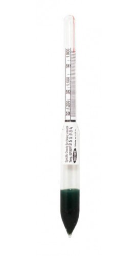 VEE GEE 6604-4 Wide-Range Specific Gravity Hydrometer, 1.6 to 1.85, 0.005-