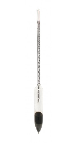 VEE GEE 6609-12 Baume Heavy Hydrometer, 35 to 70&amp;deg;, 0.5&amp;deg;-