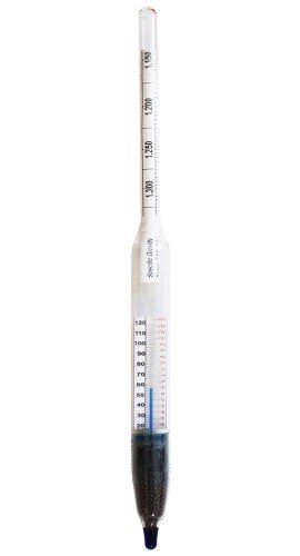 VEE GEE 6609-5 Hydrometer, Baume Heavy 39 to 51-