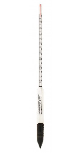 VEE GEE 67112H ASTM Specific Gravity Hydrometer, 1.050 to 1.100-