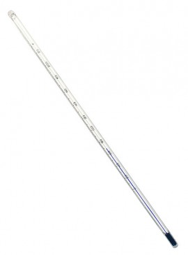 VEE GEE 80706 Serialized Immersion Thermometer, -35 to 50&amp;deg;C, total immersion-