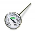 VEE GEE 82550DG Scientific Thermometer with dial, 50 to 550&amp;deg;F/10 to 290&amp;deg;C, 8&amp;quot; stem-