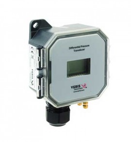 Veris PX3UXX05 Dry Media Digital Pressure Transducer, 0 to 7,000 ft/min, 0 to 35 m/s-