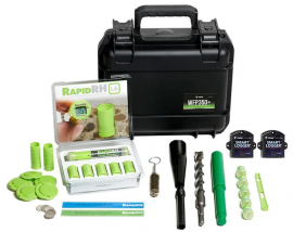 Wagner Meters 880-R0WFP-350 WFP 350+ Rapid RH® L6 Advanced Concrete Moisture Test Kit with Bluetooth® Datagrabbers®, Fahrenheit-