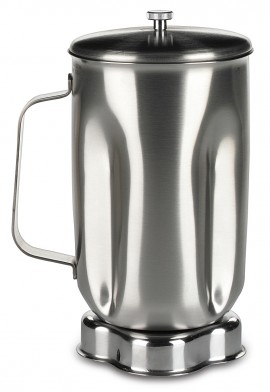 Waring SS610 R&amp;eacute;cipient de m&amp;eacute;langeur en acier inoxydable avec couvercle, 958.21 g liq.-
