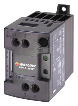 Watlow DIN-A-MITE A Solid State Power Controller, 24 to 48 V AC, 100 to 120 V AC input-