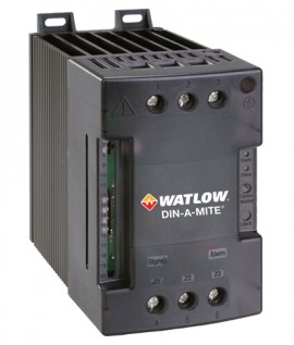 Watlow DIN-A-MITE C Series SCR Power Controller, 100 to 240 V AC, 100 to 120 V AC input-