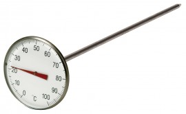 Weiss 134-8-160FC Thermom&amp;egrave;tre bilame de 2&amp;quot;, -40 &amp;agrave; 160&amp;deg;F-