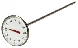 Weiss 134-8-550FC Thermom&amp;egrave;tre bilame de 2&amp;quot;, 50 &amp;agrave; 550&amp;deg;F-