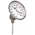 Weiss 5VBM6-800 Thermom&amp;egrave;tre bilame, 5&amp;quot;, 100 &amp;agrave; 800&amp;deg;F (40 &amp;agrave; 425&amp;deg;C), tige 6&amp;quot;-