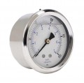 Weksler Glass 251C4PC Glycerin Filled Gauge with back connection, 0 to 60 psi, 2.5&amp;quot; dial-