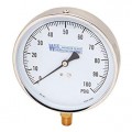 Weksler Glass EA14NDOM Dual Scale Pressure Gauge, 30 psi/kPa, 4.5&amp;quot;-