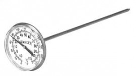 Weksler 2R08D Pocket Bi-Metal Thermometer, 2&amp;quot; dial-