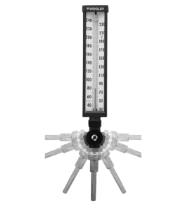 Weksler A935AF5 Thermom&amp;egrave;tre &amp;agrave; angle r&amp;eacute;glable imperial, sans mercure, 30 &amp;agrave; 240&amp;deg;F-