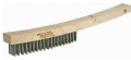 Weld-Mate NT612 Scratch Brush with long handle, Stainless Steel-