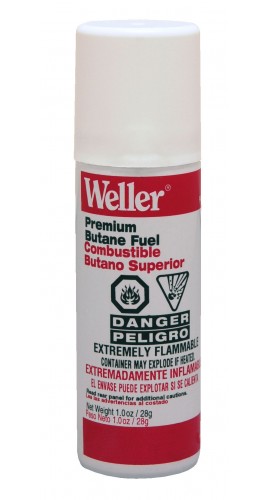 Weller WB2 Premium Butane Fuel for Portasol/Pyropen irons, 1 oz-