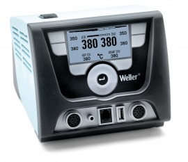 Weller WXA2N 2-Channel Soldering Tool Power Unit, 0 to 20 LPM, 0.6 bar-