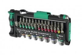 Wera 05049060001 Ensemble d'outils Tool-Check PLUS Imperial 1, 39 pi&amp;egrave;ces, prise 1/4&amp;quot;-