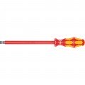 Wera 05006140001 Insulated Slotted Screwdriver, 3/8&amp;quot;, 12-3/16&amp;quot;-