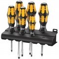 Wera 05018282001 Ensemble de tournevis avec support, lot de 7-