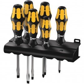 Wera 05018283001 Ensemble de tournevis, lot de 7, Phillips/Plat-
