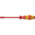 Wera 05104900001 Tournevis &amp;agrave; douille isol&amp;eacute;, 4.76 mm, tige de 127 mm-