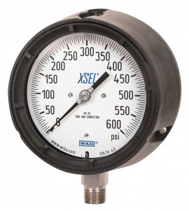 WIKA 9838260 XSEL; Pressure Gauge, 0 to 10000 PSI-