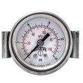 Winters PEU1398UC Economy Panel Mounted Gauge, 1.5&quot; Dial, 0/15 PSI/KPA, 1/8&quot; NPT-