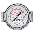 Winters PEU1406UC Economy Panel Mounted Gauge, 2" Dial, 0-100 PSI/KPA, 1/8" NPT-