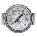 Winters PEU1409UC Economy Panel Mounted Gauge 2&quot; Dial, 0-160 PSI/KPA, 1/4&quot; NPT STD-