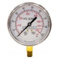 Winters PFE3932 Sprinkler Gauge, 3.5&amp;quot; Dial, 1/4&amp;quot; Bottom, 0-80 RETARD - 250 PSI/KPA AIR-