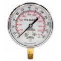 Winters PFE3935 Sprinkler Gauge, 3.5&amp;quot; Dial, 1/4&amp;quot; Bottom, 0-300 PSI/KPA AIR/WATER-