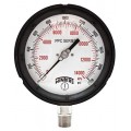 Winters PPC5130 Process Gauge, 30&amp;quot;-0-15 psi/kPa, 1/4&amp;quot; NPT Bottom Connection-