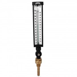 Winters TIM102A Industrial 9&amp;quot; Thermometer, 3.5&amp;quot; Aluminum Case, 0 to 120&amp;deg;F (-15 to 50&amp;deg;C)-