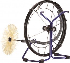 Wohler Viper L Outil de ramonage de chemin&amp;eacute;e et de nettoyage de conduits 9413-