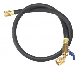 Yellow Jacket 15096 HCA-96 96&amp;quot; Heavy Duty Hose with HCA straight x angle, PLUS II&amp;trade;, 1/4&amp;quot;-