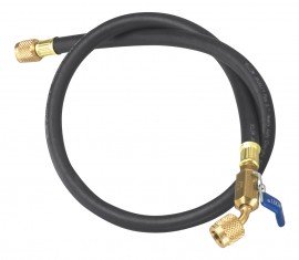 Yellow Jacket 15424 HCS-24 24&amp;quot; Heavy Duty Hose with HCS straight x straight, PLUS II&amp;trade;, 1/4&amp;quot;-