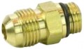 Yellow Jacket 19157 Quick Coupler, 14 mm Male x 1/4&amp;quot; Male fl., R-134a-