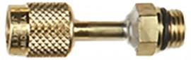 Yellow Jacket 19158 Quick Coupler, 1/2&amp;quot; Acme Female x 14 mm Male fl., R-134a-