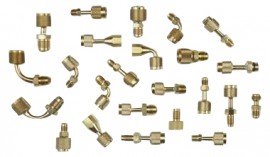 Yellow Jacket 19203 6826 Quick Coupler, 3/8&amp;quot; Female 90&amp;deg; x 3/8&amp;quot; Male flare-