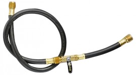 Yellow Jacket 20325 Boyau robuste BCSA-300 25&amp;prime;, 6.35 mm droit x 6.35 mm 45&amp;deg;, PLUS II<sup>MC</sup>, 9.52 mm-