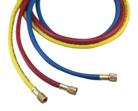 Yellow Jacket 20460 BSA-60 Boyau de charge jaune 1.52 m, 6.35 mm droit x 6.35 mm 45&amp;deg;, PLUS II<sup>MC</sup> &amp;laquo; B &amp;raquo;-