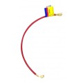 Yellow Jacket 21660 HAV-60 60&amp;quot; Red Charging Hose, HAV standard fitting, PLUS II&amp;trade; 1/4&amp;quot;-