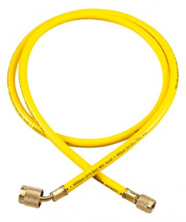 Yellow Jacket 22110 HAVS-120 Boyau jaune de 3.05 m avec raccord SealRight<sup>MC</sup>, PLUS II<sup>MC</sup>, 6.35 mm-
