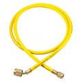 Yellow Jacket 22110 HAVS-120 10&#039; Yellow Hose with SealRight fitting, PLUS II&amp;trade;, 1/4&amp;quot;-